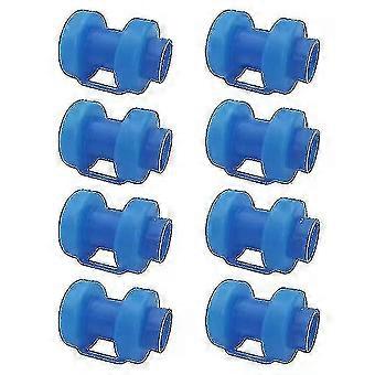 Starlight-8 Pcs Trampolim Gabinete de Gabinete Pole Cap Pe Tampa protetora de cobertura de cobertura de tampa de cobertura para net