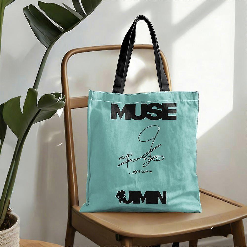 Sac fourre-tout à imprimé unique Musejmn'S - Sac de courses réutilisable avec poignées métalliques robustes pour un usage quotidien, la plage et les courses - Rpolk