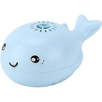 Whale Bath Toy, Whale Bath Toy Cute USB Charging Portable Whales Toys Floating Ball for Children Gift for Kids(Blue)