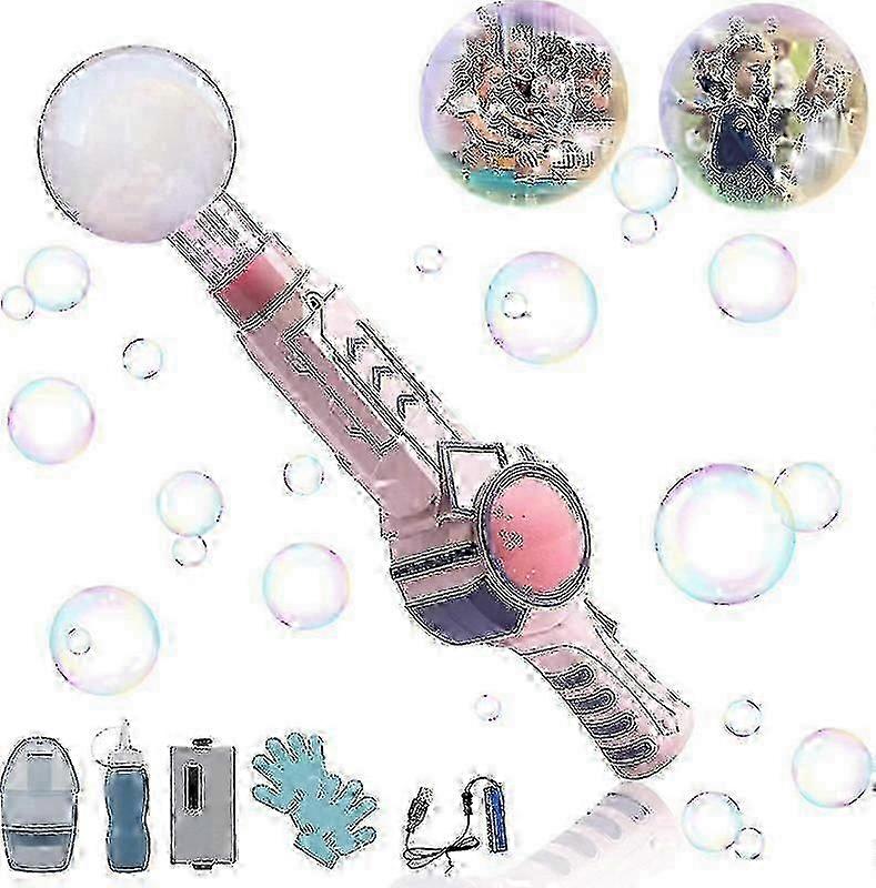 Elastic Smog Bubble Machine, Automatic Magic Smoke Bubble Blower Machine