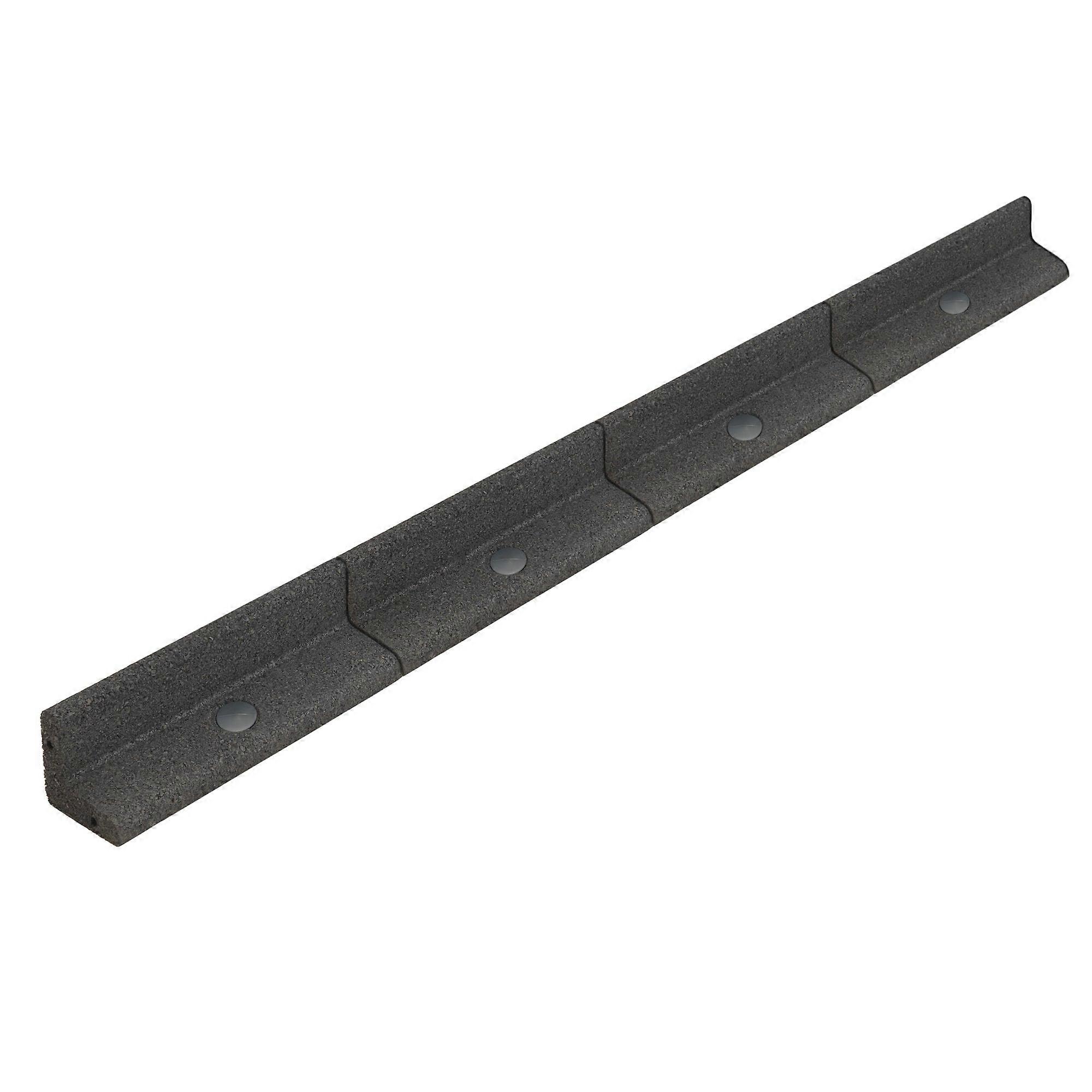 Bordure de pelouse flexible 14,4 m avec maillet - Gris