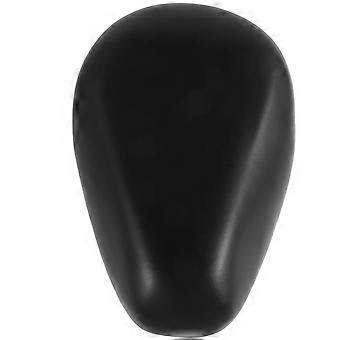 Cojín de asiento plegable para bicicleta eléctrica, de uso versátil, color negro.