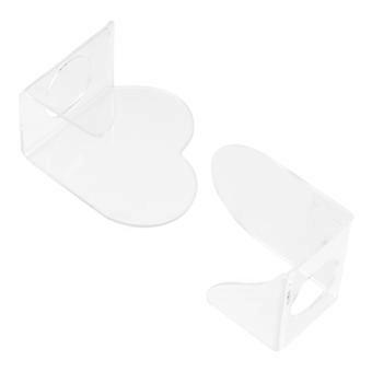 Makeup Mixing Palette for Accurate Color Matching, Clear Acrylic Tray for Custom Foundation Mixing