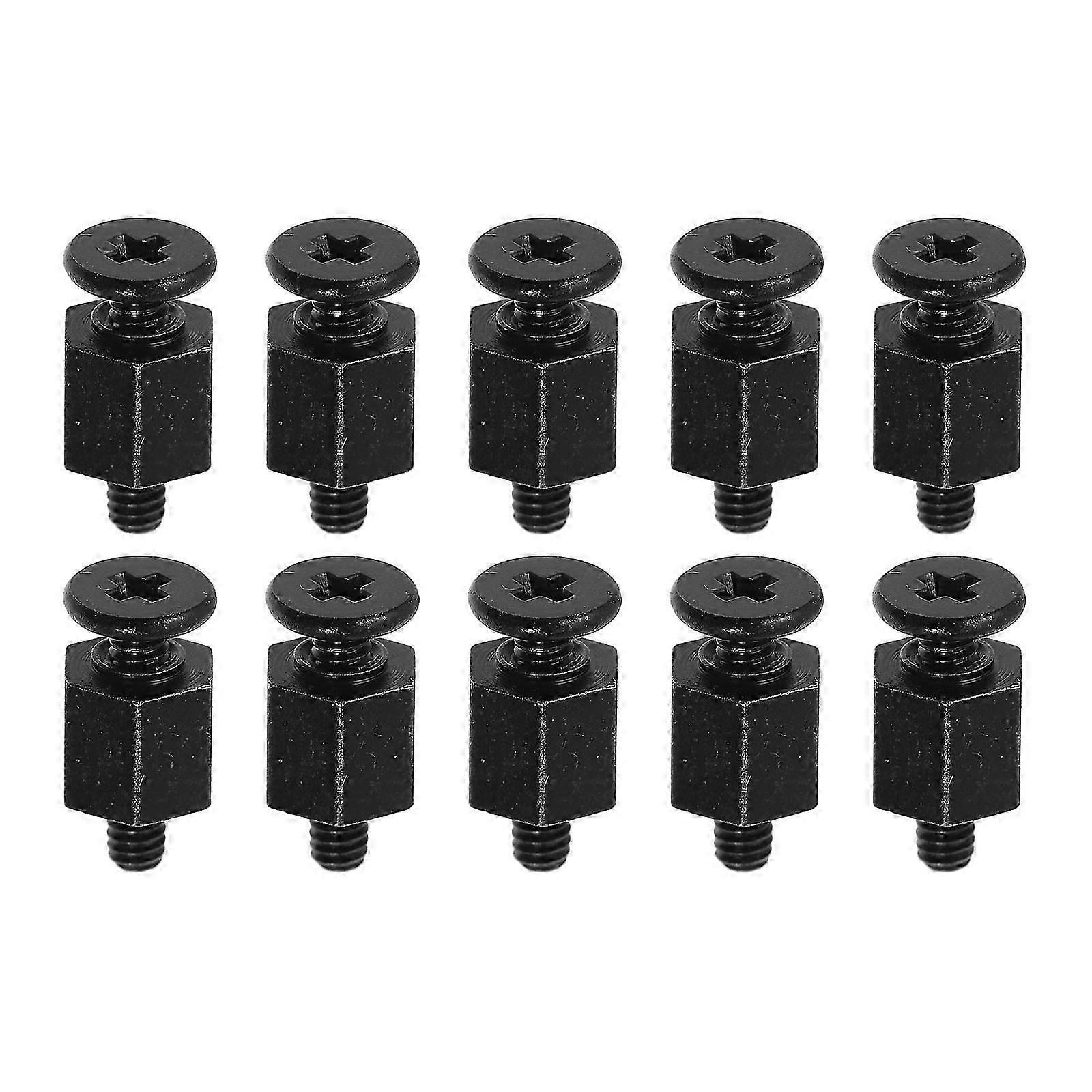 M.2 SSD Mounting Screw Black Metal for Computer Use 20Pcs Solid Fasteners