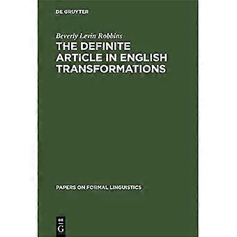 Bepaalde lidwoord in Engelse transformaties