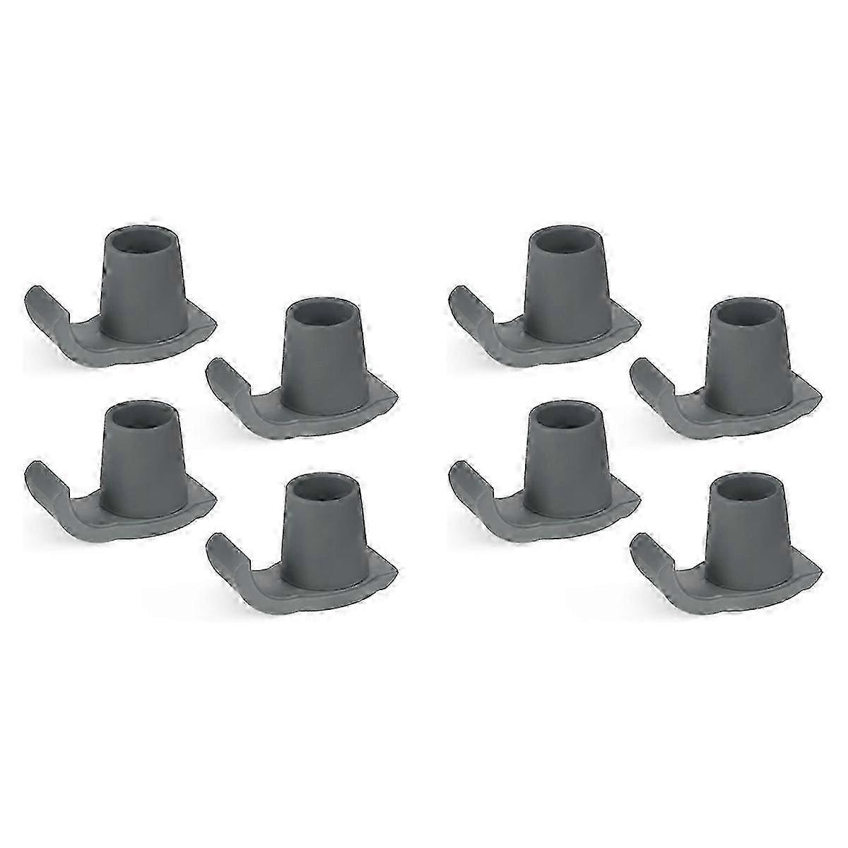 8 Pcs Walker Ski Glider Replacement Kit