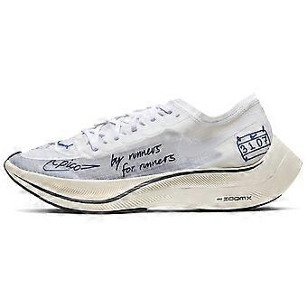 Nike ZoomX Vaporfly Next% Blue Ribbon Sports White CU4844-100