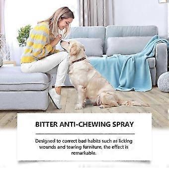 Eeljoy pet anti-bite chew spray - bitter spray for for dogs who lick, behavior training & deterrent spray daily care