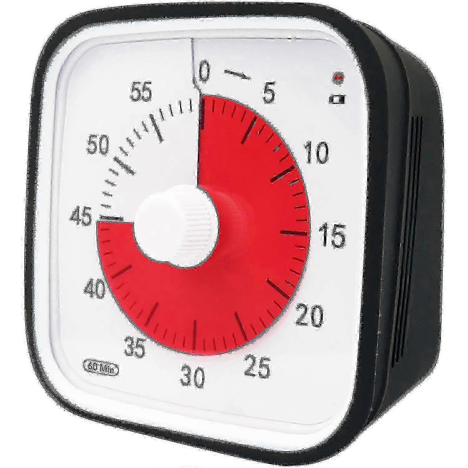 Visual Countdown Timer, Oversize Classroom Visual Timer compatible with Kids And Adults, Durable Mechanical Kitchen Timer Clock-YUHAO
