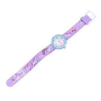 Kinderhorloge met eenhoorndesign, siliconen horloge voor kinderen