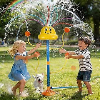 Kids' Clown Sprinkler Toy, Outdoor Rotating Water Play Toyg