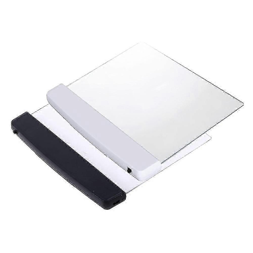 Multifunctional LED Flat Panel Night Vision Reading Lamp, Clear Book Page Light