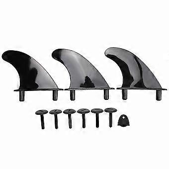 For Soft Top Surfboards & Paddle Boards, 3-Piece Soft Top Surfboard Fin Accessory Set