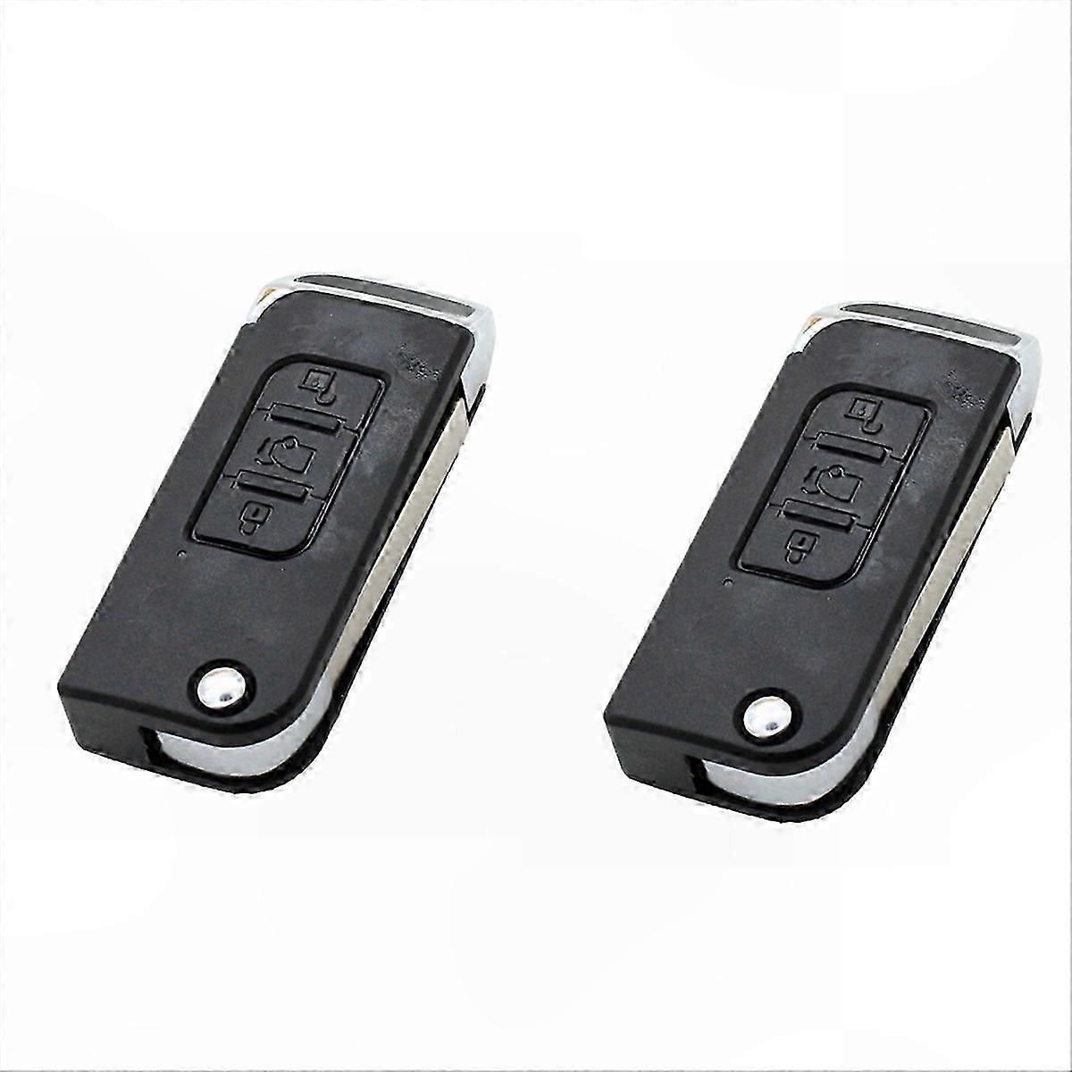 Protective Case for Three-Button Folding Remote Control Keys, Car Key Bag