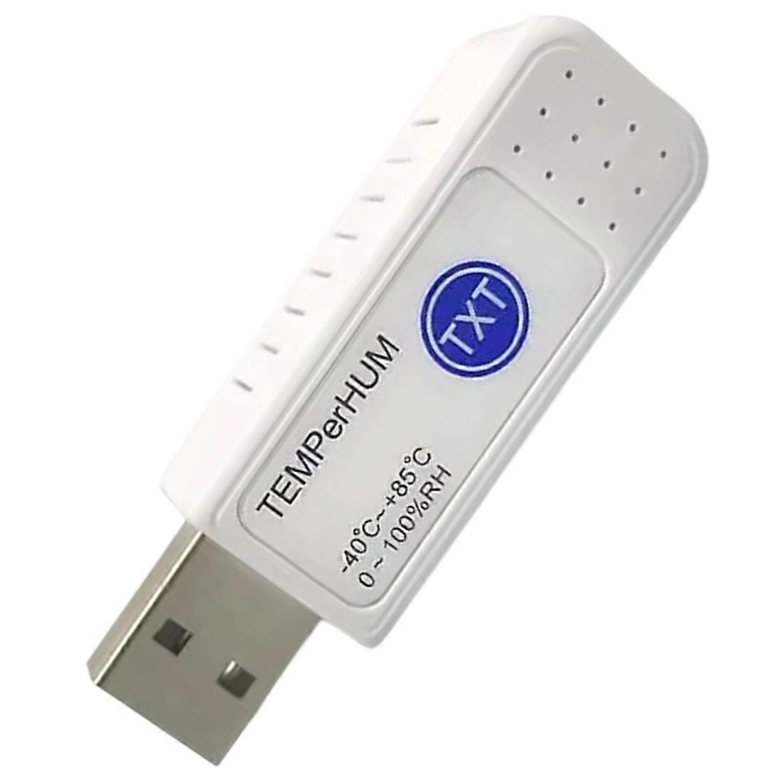 Mini PC TEMPerHUM Sensor USB Hygrometer Hid Temperature Humidity Data Logger Recorder MSN Remote Control