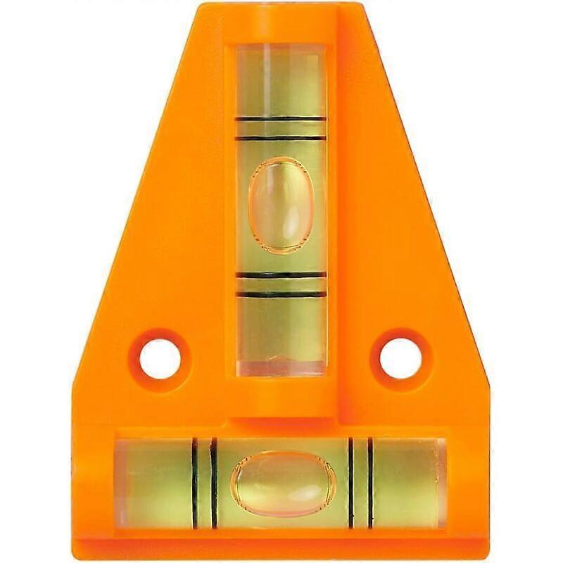 341215 Triangular level with magnet, orange