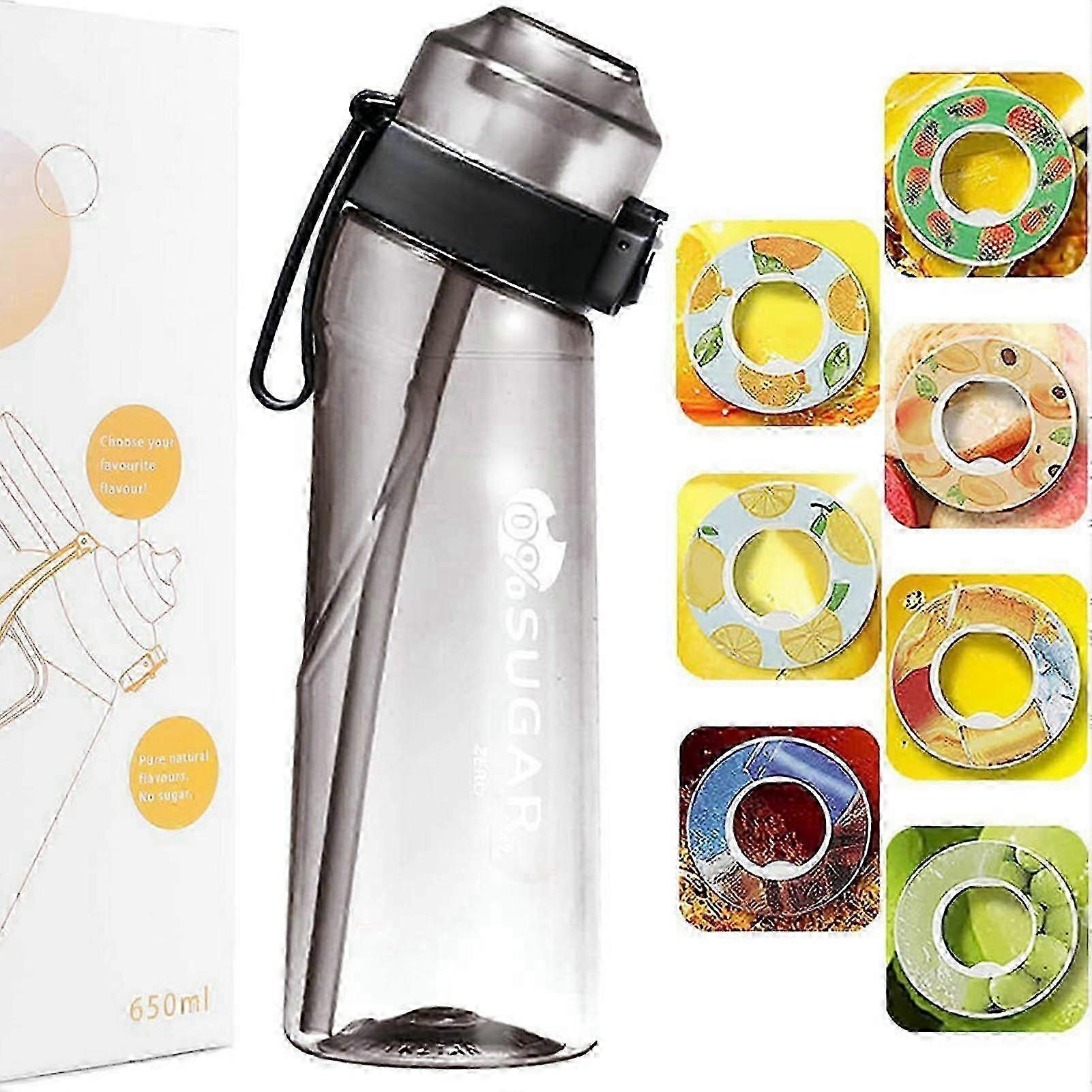 Straw Bottle with Fragrant Slices