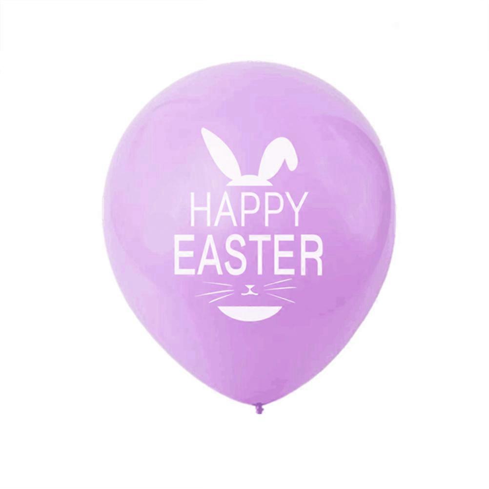 Easter Balloons 50Pcs Creative Rabbit Pattern Balloons for Decoration