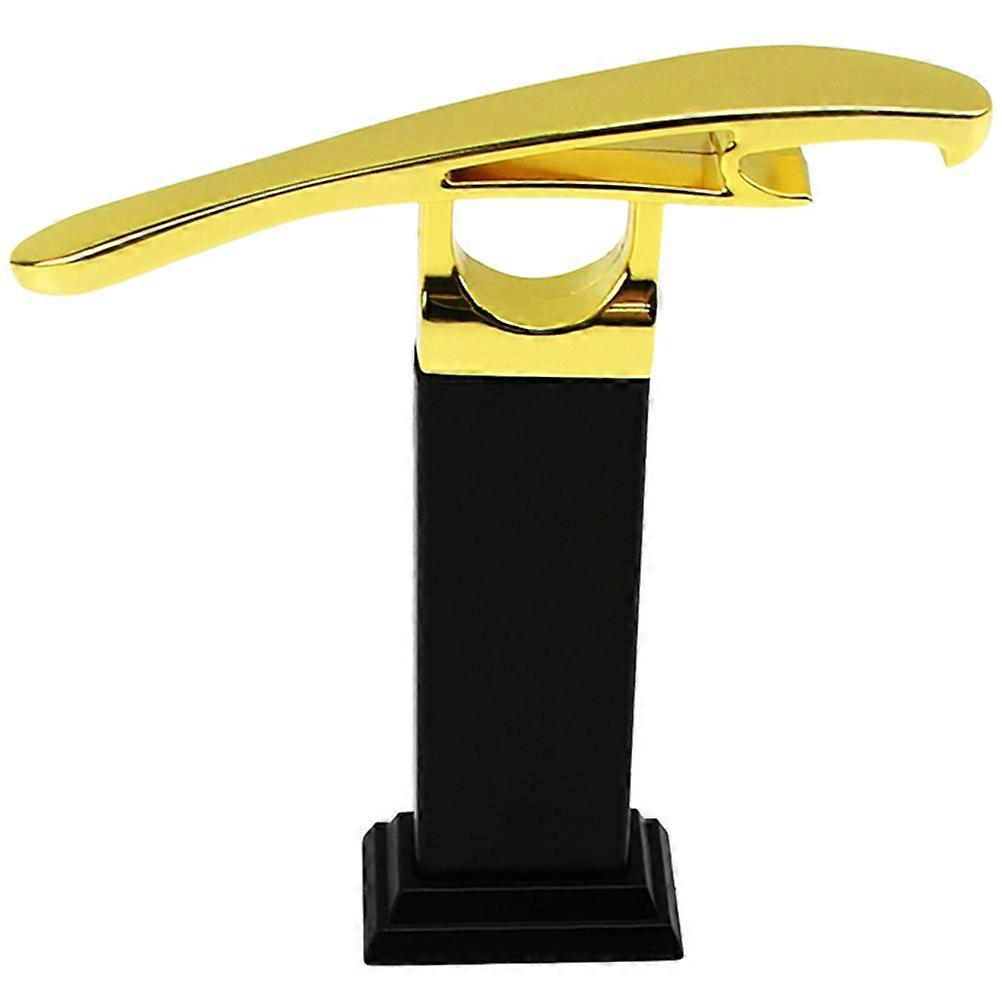 Golden Metal Bottle for Kitchen Use Convenient Tool
