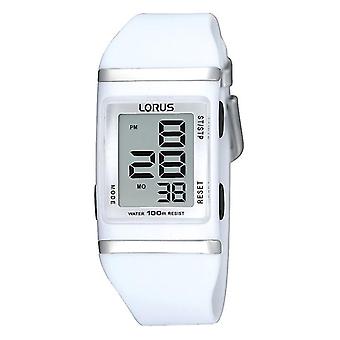 Lorus watches Quartz Digital Child Watch with R2303EX9 Rubber Bracelet
