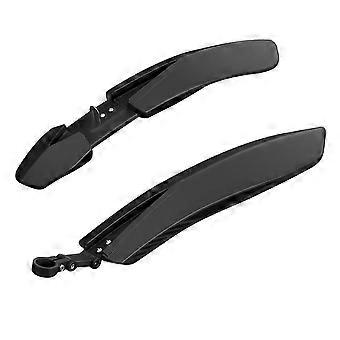 26-27@2Pcs Bicycle Fender Reflective Waterproof Lightweight Universal 24/26/27.5-inch MTB Mountain Road