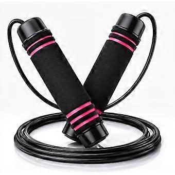 Adjustable Speed Jump Rope 2.8M with Ball Bearings & Non-Slip Ergonomic Soft Grips for Cardio Endurance Training - for Adults & Kids fyt