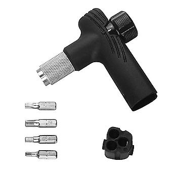 Adjustable Bike Torque Wrench 4/5/6nm Torque T Wrench Portable Bicycle Maintenance Kit Bicycle Tools Kit Mtb