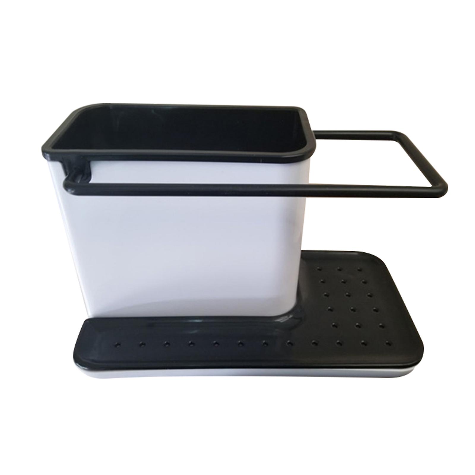 Surface Sink Area Organiser Caddy Sponge Holder Organizer Tidy Drains Water For Kitchen