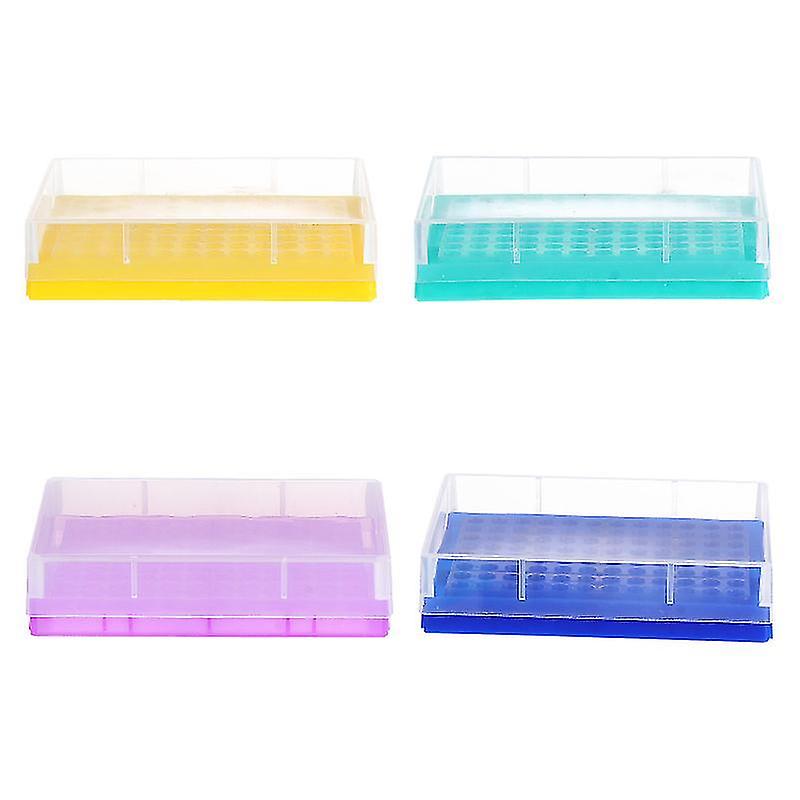 12X8.5cm Assorted Color Wash Bottles 4pcs Centrifuge Tube Case Storage Microcentrifuge Tubes Plastic
