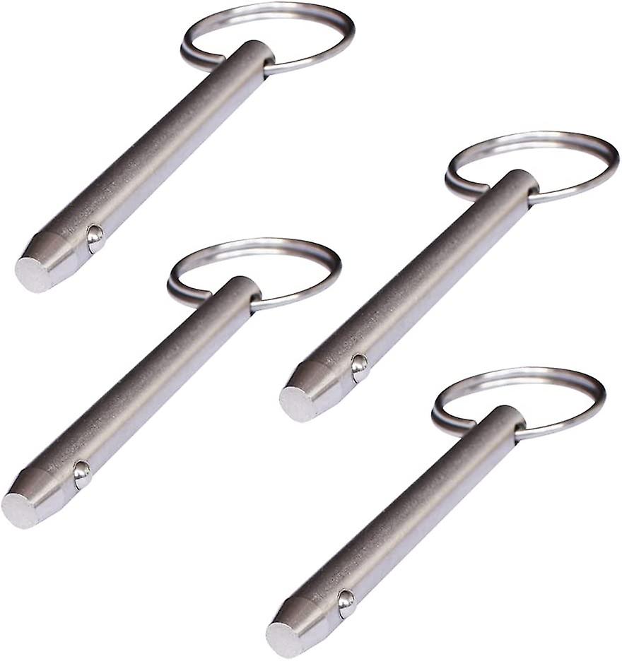 4 pcs Quick Release Pins 5/16"(8mm) Diameter