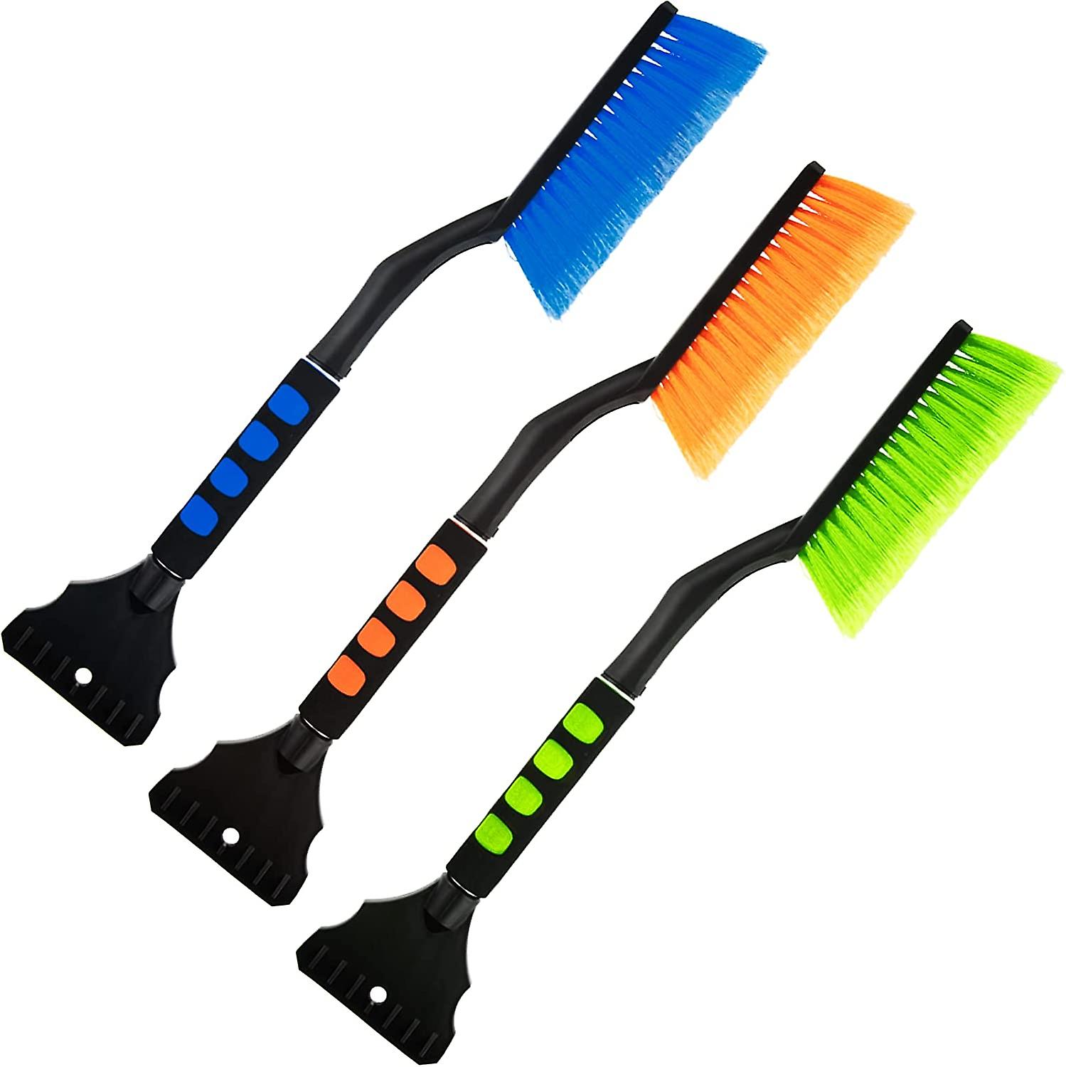 Detachable wipers for automobiles detachable wipers and brushes with foam handle