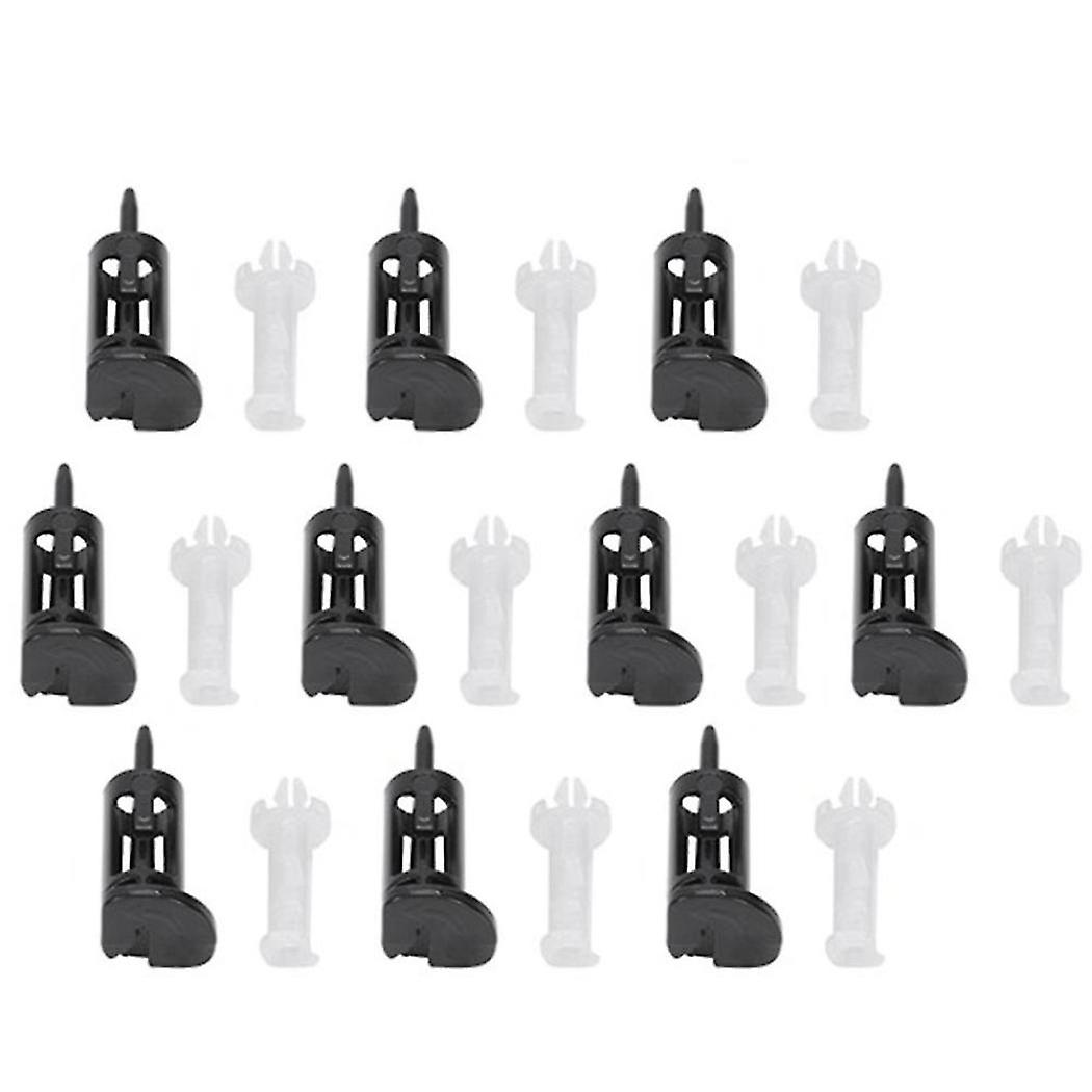 10pcs Plastic Mounting Clip For 4 Way Cpu Coolers Cpu Heatsink Cooler Fan
