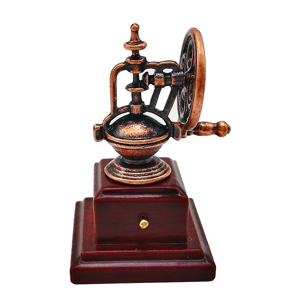 Coffee Machine for 1/12 Dollhouse Miniature Kitchen Accessory Bronze