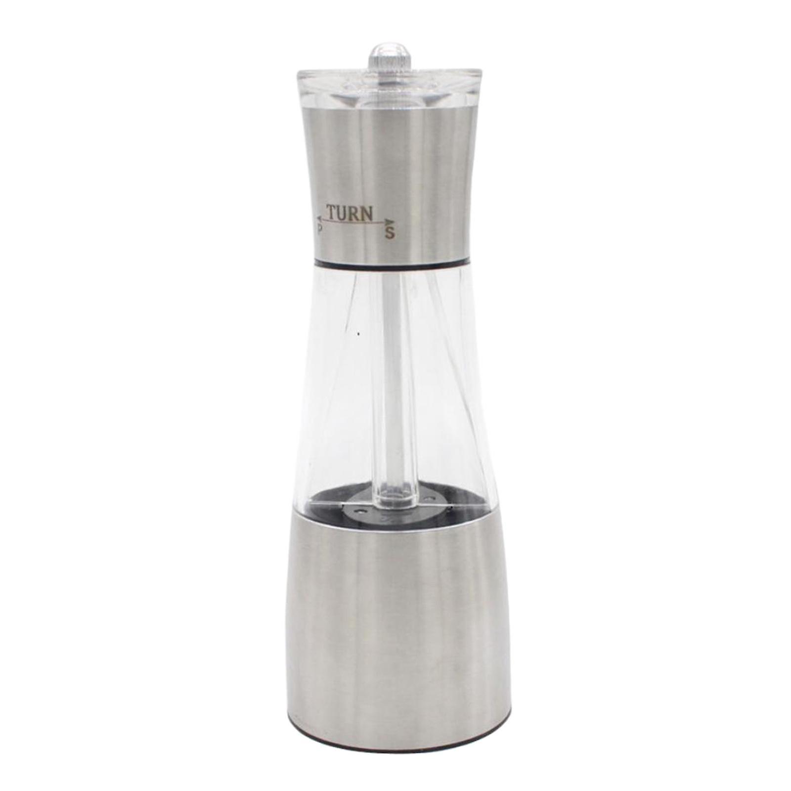 Manual Salt and Pepper Grinder Refillable Spice Shaker Grinding for Cooking