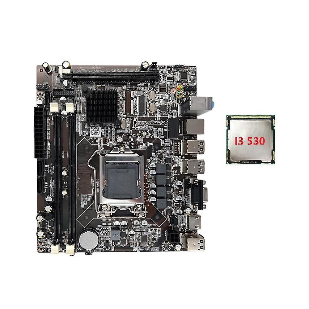 H55 Motherboard Lga1156 Supports I3 530 I5 760 Series Cpu Ddr3 Memory Desktop Computer Motherboard