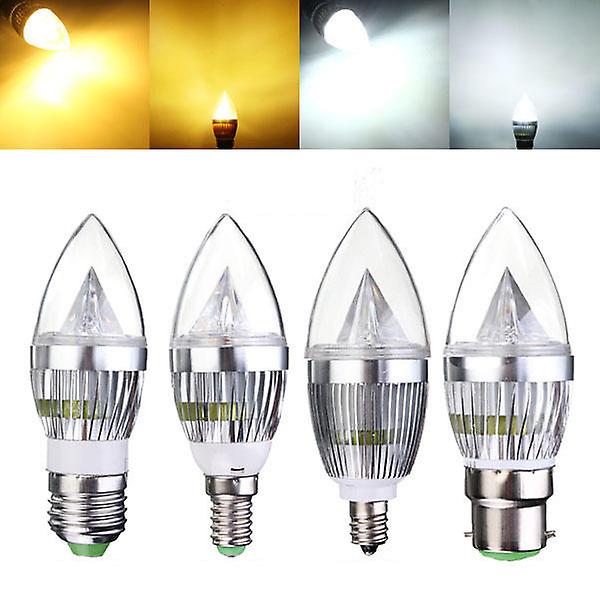 Dimmable 9w Led Chandelier Candle Light Bulb - 220v Energy Efficient Lighting