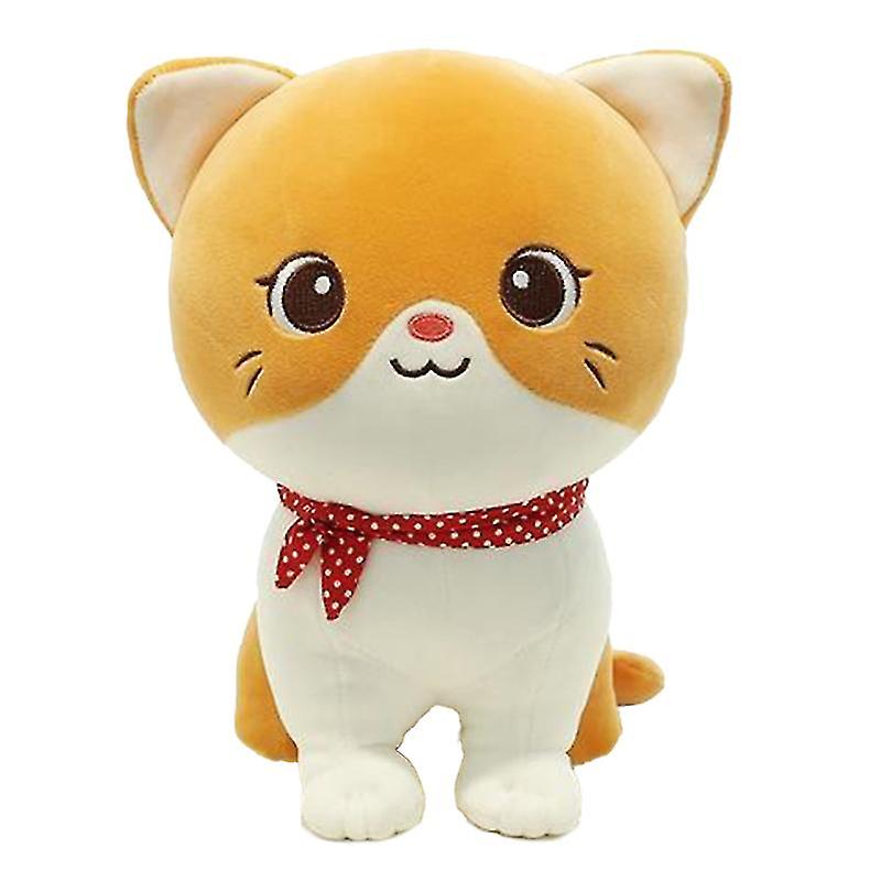 24 سنتيمتر القط القطيفة لعبة لطيف القوس طوق هريرة دمية القطيفة لينة أريكة زخرفة Pp القطن المحشو فتاة الكرتون دمية لعبة هدية عيد ميلاد