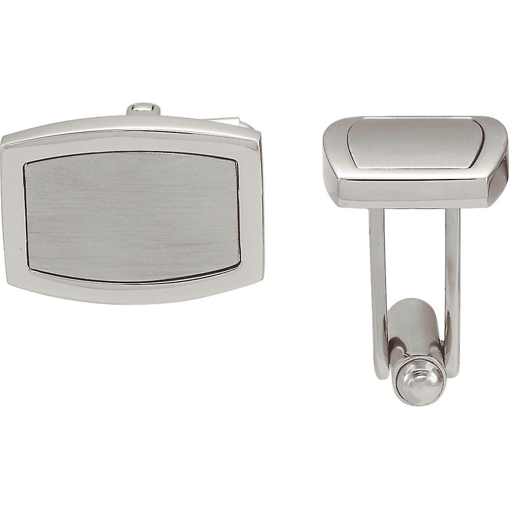 Stainless Steel Polished Cuff Links-Cuff Link for Men