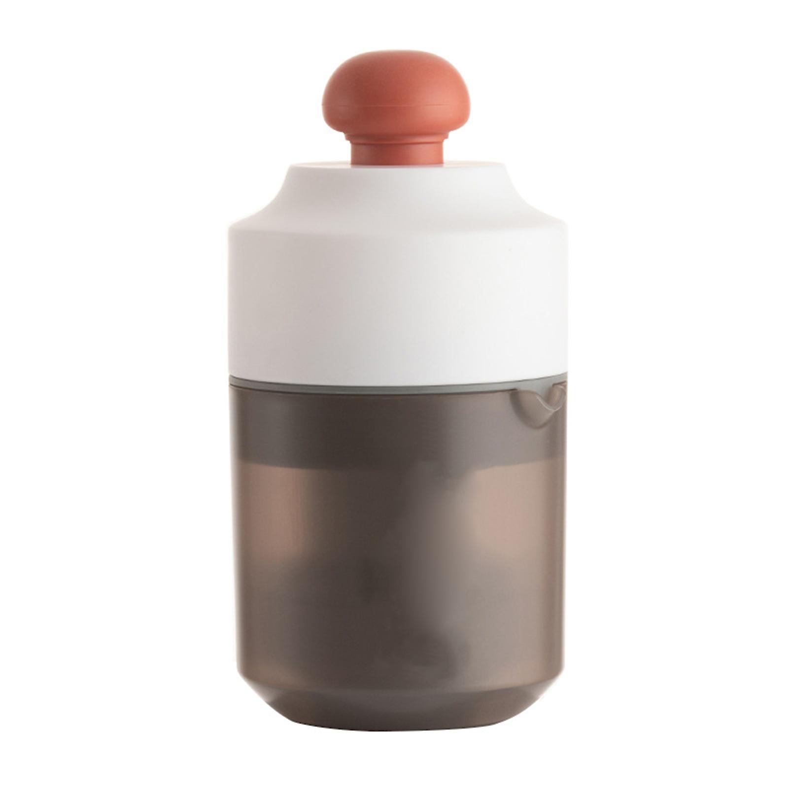 Mini Manual Juicer 2 Way Juicing 8 Blades Small Portable DIY Juicer for Home Office Camping Traveling White