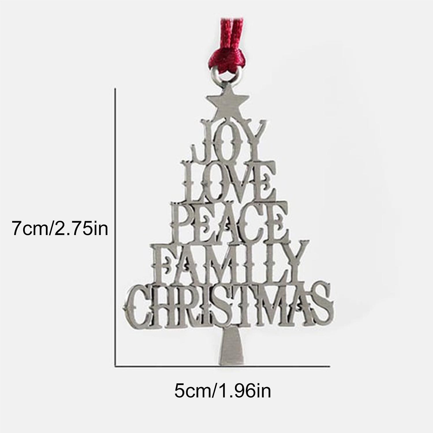 Solid Pewter Christmas Tree Ornament - Collectible and Decorative