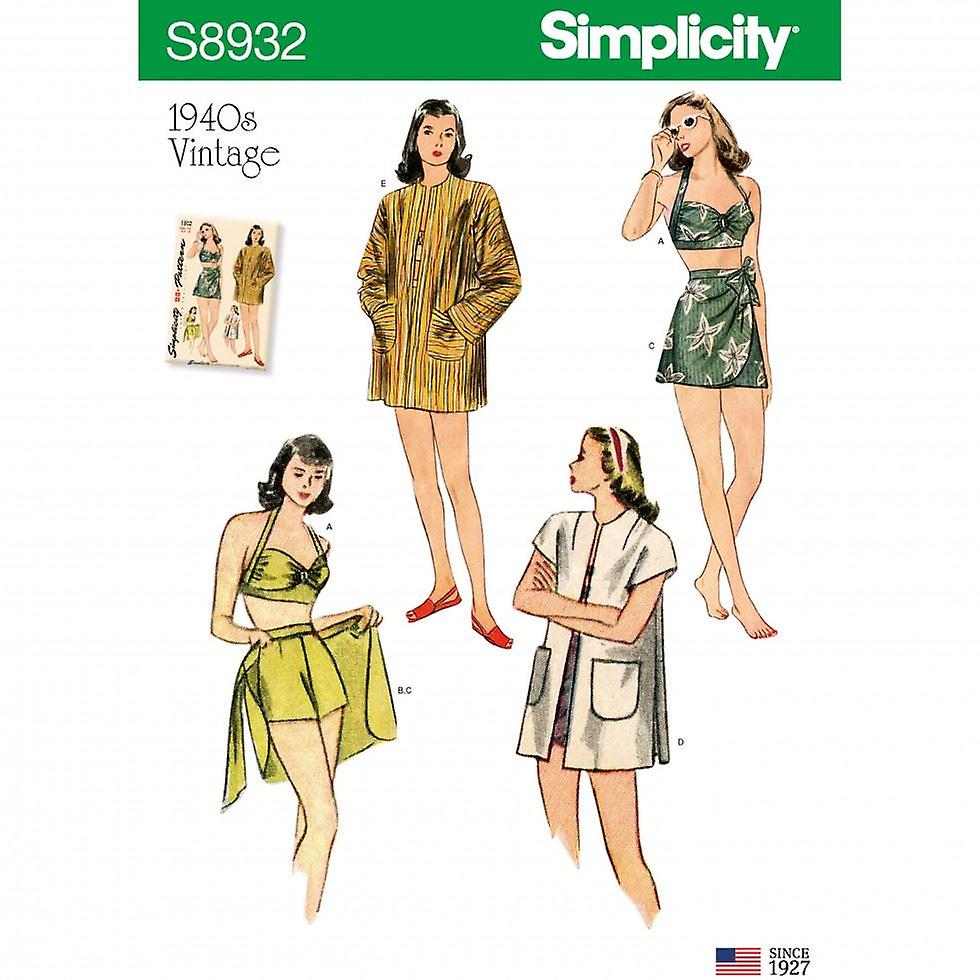 Simplicity Sewing Pattern 8932 P5 (12-14-16-18-20)