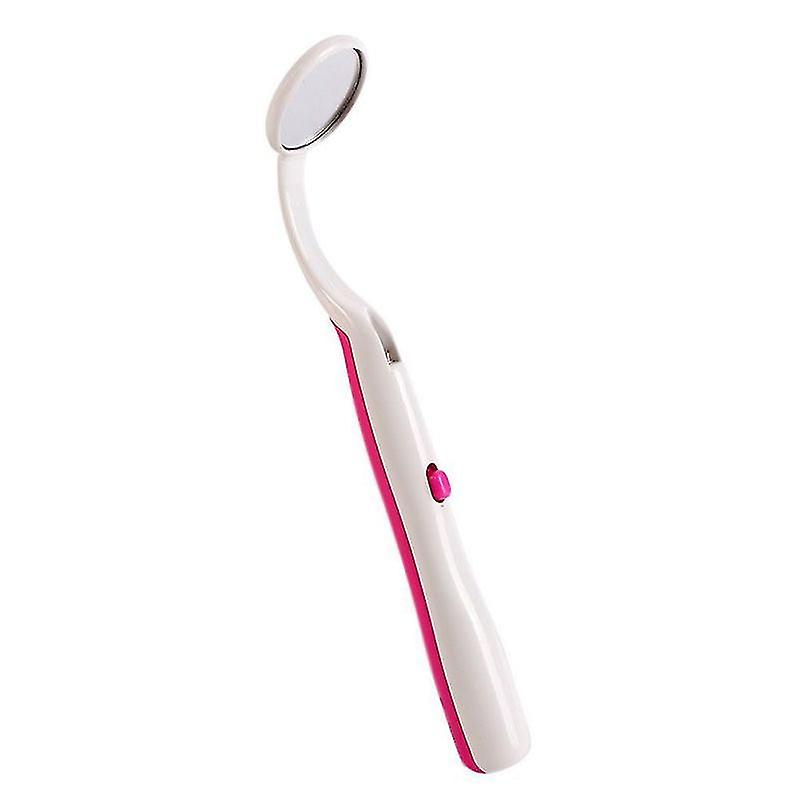 Dental Mirror With Led Light Inspect Instrument Checking Mirror Dentist