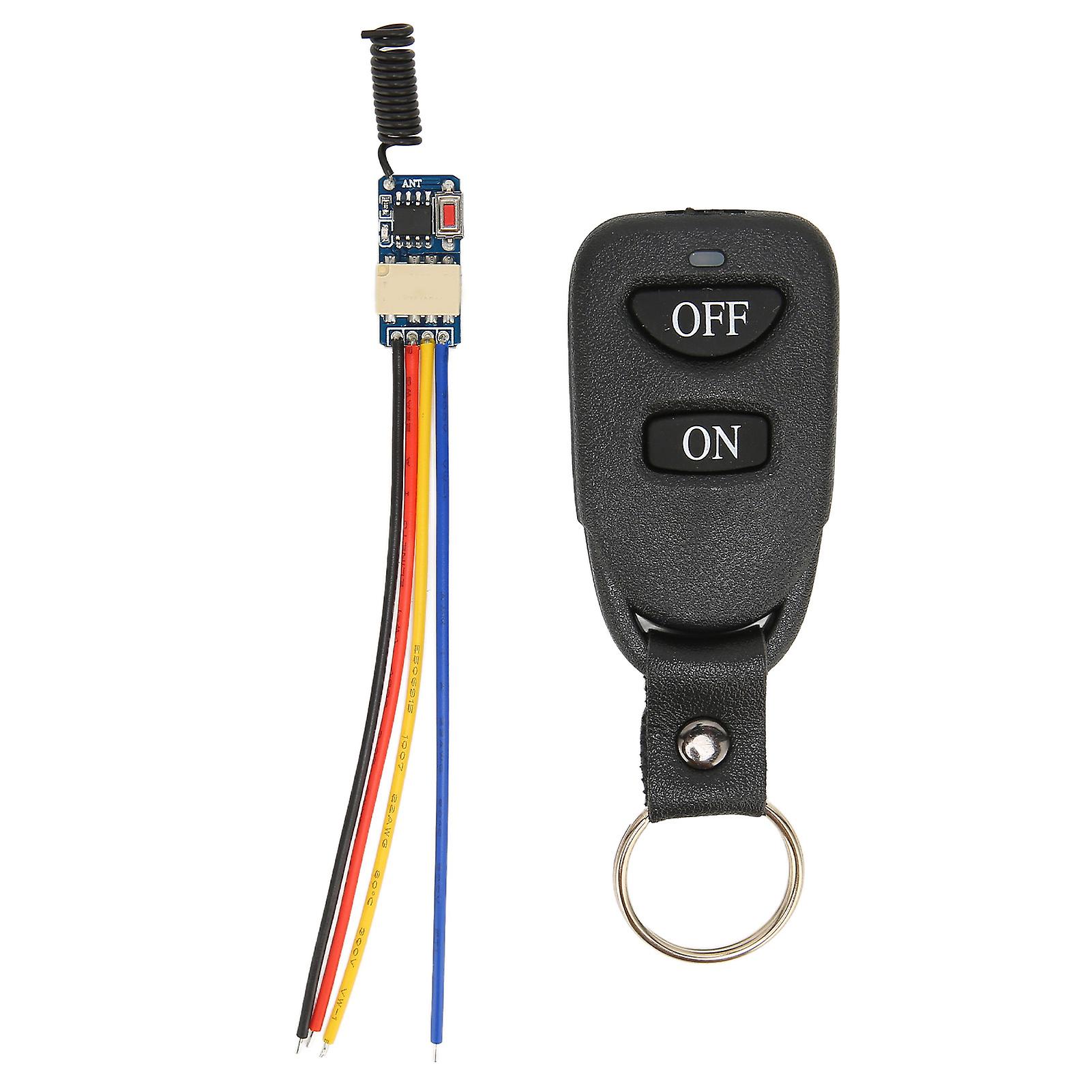 5V-24V Wireless Control Switch Multifunction Remote Relay Latching Switch for Security Alarm Electric Door Window Control