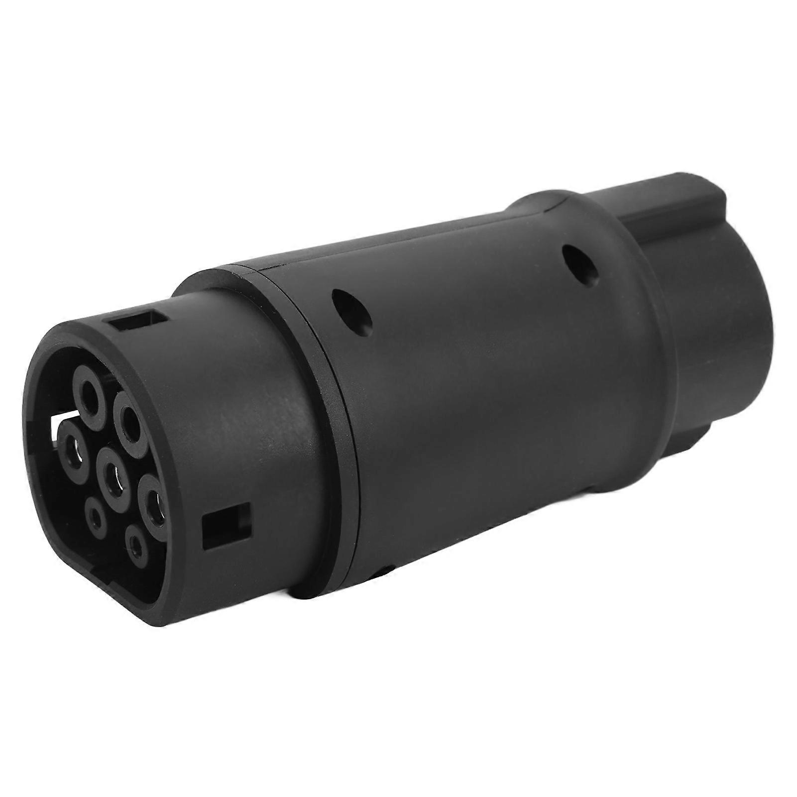 Type 1 to Type 2 Electric Vehicle Charging Adapter EV Connector 16‑32A 220‑250V for US to EU Standard Vehicles