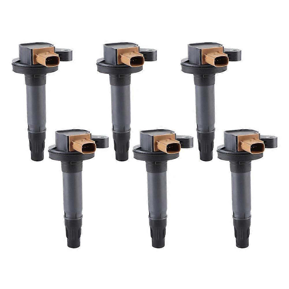 6pcs Car Ignition Coil 2505-484814 Replacement Fits for Ford F150