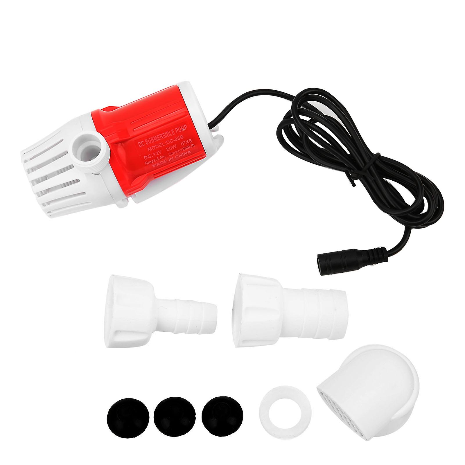 Fish Tank Pump Ultra Quiet Detachable Frequency Conversion Submersible Water Pump