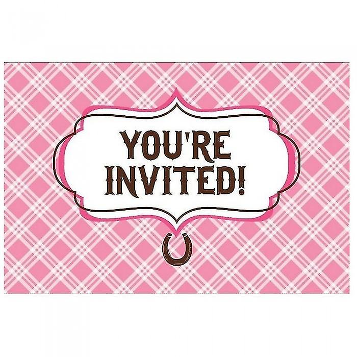 Creative Party Heart My Horse Invitations (Pack of 8)