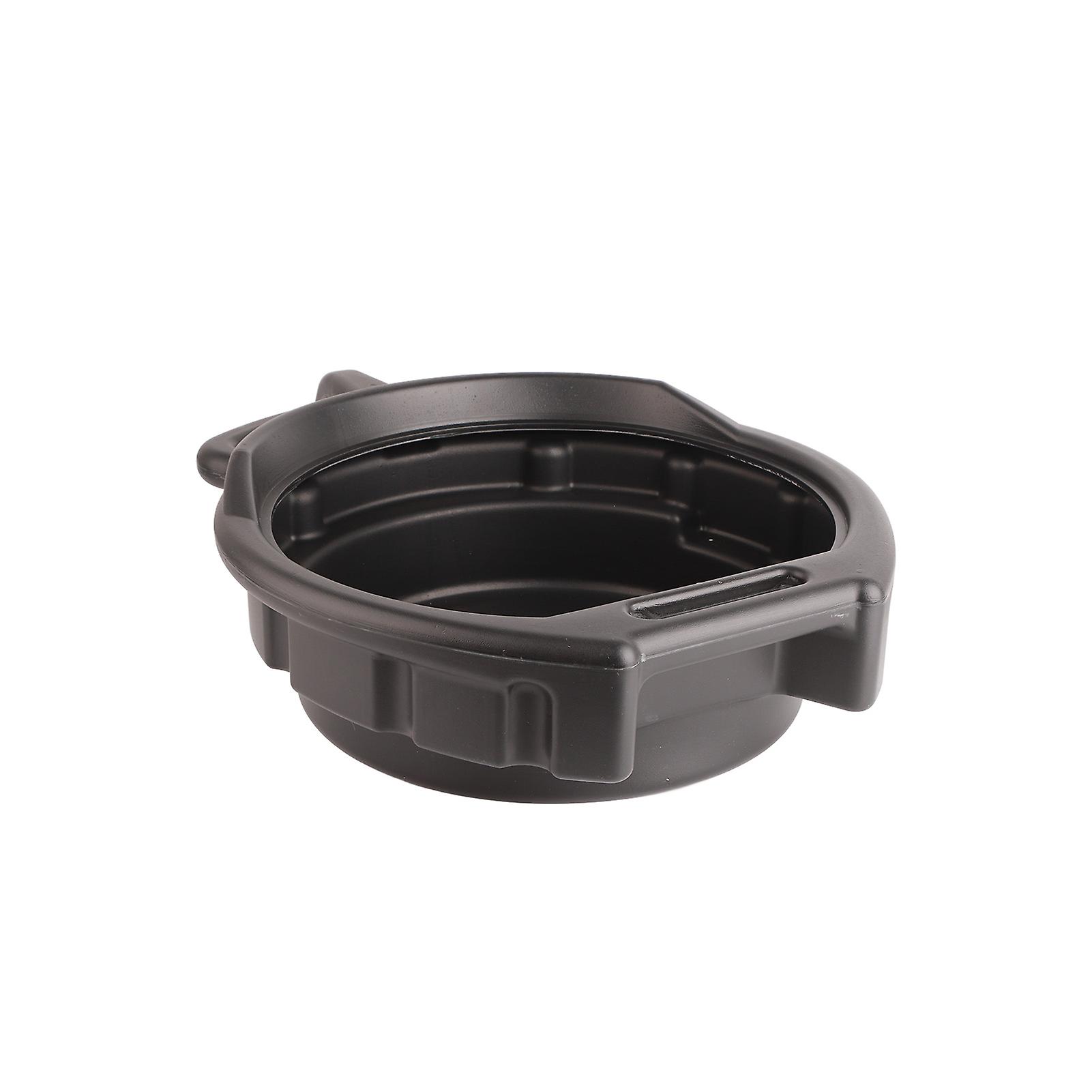 Portable Anti Freeze Oil Drain Pan Black Anti Freeze Car Oil Change Pan Universal Auto Repair Tool 7.5L