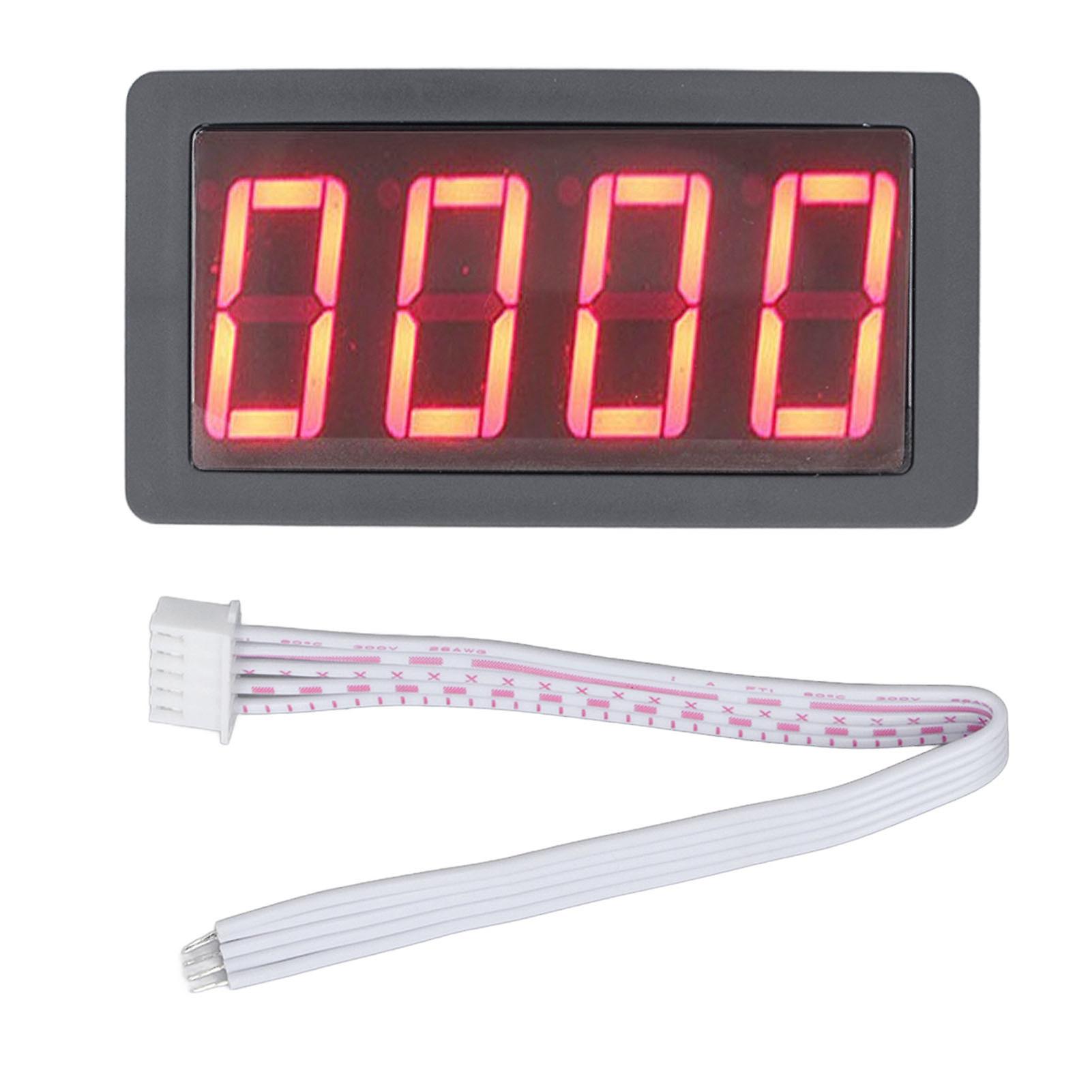 Intelligent digital frequency meter with counter and LED relay output functions