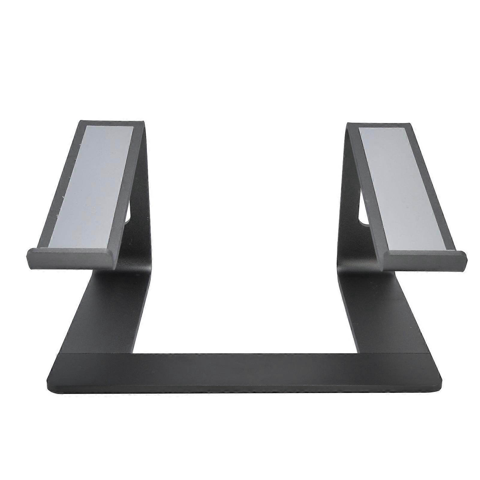 Supporto per laptop in lega di alluminio Supporto per computer portatile Riser Desktop Base in metallo Staffa di raffreddamento grigio siderale